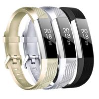 Tkasing Bands Compatible with Fitbit Alta HR and Fitbit Alta, Newest Sport Wristbands with Secure Metal Buckle for Fitbit Alta HR/Fitbit Alta