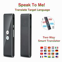 Translaty MUAMA Enence Smart Instant Real Time Voice Languages Translator (Black)