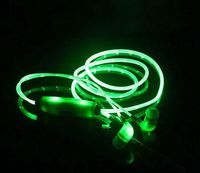 VEECOME LED Luminous in Ear Earphone Glow in The Dark Stereo Headphones Headset