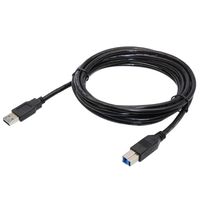 USB Printer Cable USB 3.0 Type A Male to B Male AM to BM Scanner Cable 15FT