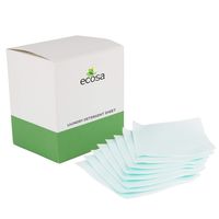 ECOSA Biological enzymes Laundry Detergent Sheets Power Sheet, More Efficient and Convenient Than Liquid, Pods, or Pacs - Travel & Eco Friendly - Portable Individual Packages - 50 Loads