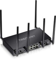 TRENDnet AC3000 Tri-Band Wireless Gigabit Dual-WAN VPN SMB Router, TEW-829DRU, MU-MIMO, Wave 2, Rout