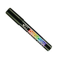 Uchida 315-C-1 Marvy Deco Color Chisel Tip Acrylic Paint Marker, Black