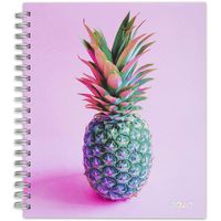 Matt Crump 2020 Weekly & Monthly Planner, 8-1/2" x 10-1/2", Large, Hardcover, Pineapple (6313-904)