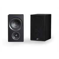 PSB Alpha P3 Compact Bookshelf Speaker - Black Ash