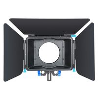 CINEPIECE Pro DSLR Digital Matte Box Sunshade for Follow Focus System 15mm Rail Rod Rig,Movie Kit Film Making System,Video,DSLR Camera Cages, Nikon, Canon,Sony,Camcorder, DVR, DV, Recorder
