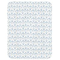 Carousel Designs Ice Blue Bow and Arrow Crib Comforter