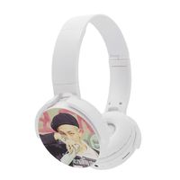 Fanstown BTS Bangtan Boys Kpop Headphone Earphone Heatset Bluetooth Wireless Hi-Fi Stereo Wired & Wireless The Most Beautiful Moment in Life with Pendant