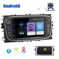 Android Car Radio for Ford GPS AMprime 7 Inch Touch Screen Navigation WiFi Bluetooth FM Car Multimedia Player for Ford Focus Mondeo C-MAX S-MAX Galaxy II Kuga