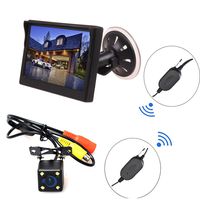 E-KYLIN Wireless Car Auto 5 inch HD Monitor LCD TFT + Backup Camera Reverse Parking Kit LED Night Vision CCTV Safety Surveillance
