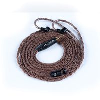 KBEAR 16 Core Silver Plated Wire Earphones Upgrade Cable Earphone Replacement Earbuds Exchange Cable AudioContact Replacement Cable for ZSN ZSN Pro AS16 CCA A10 CA4 etc (CPIN, 2.5MM)