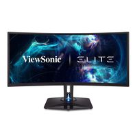 ViewSonic Elite XG350R-C 35" UltraWide 21:9 Curved 1440p 100Hz RGB Gaming Monitor with FreeSync HDR10 and Advanced Ergonomics for Esports