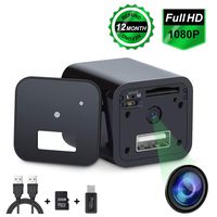 Charger Camera Surveillance Camera HD 1080P Motion Detection Loop Recording 32GB 2019 Newest -No WiFi