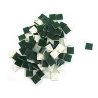 Uxcell Hard Plastic Sticky Cable Tie Fixed Base, 100pcs, White