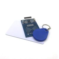 FTCBlock RFID Kit - Mifare RC522 RF IC Card Sensor Module + S50 Blank Card + Key Ring for Arduino Raspberry Pi