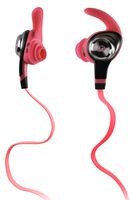 Monster iSport Intensity In-Ear Sport Headphones, Neon Pink, Running, Sweatproof