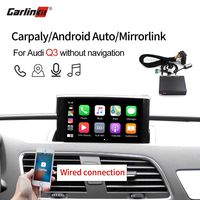 Carlinkit Car Airplay Android Auto Carplay Box Interface for Audi Q3 Factory Screen Upgrade with Android Auto iOS12 AirPlay Screen Mirroring(Support Goolge,Waze,Sogou&Gaode Map)