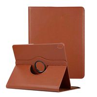 12.9 iPad Pro Case 2018, YiMiky 360 Rotating Lightweight Slim Shell 12.9 Inch iPad Cover Multi Viewing Angles Case with Stand Protective Case Cover for iPad Pro 12.9 inch 2018 - Brown