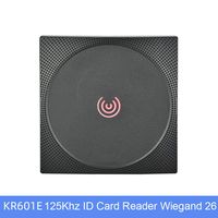 BSTUOKEYIP65 Waterproof RFID Card Reader 13.56MHZ 125Khz Proximity Card Access Control Reader Wiegand 26 34 NFC Reader KR601E (KR601E 125Khz)