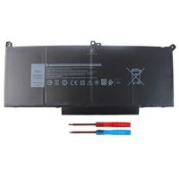F3YGT Laptop Battery Compatible with Dell Latitude 12 7000 7280 7290 Latitude 13 7000 7380 7390 Latitude 14 7000 7480 7490 E7480 E7280 Series DM3WC 0DM3WC 2X39G [60Wh 7.6V ] - 1 Year Warranty
