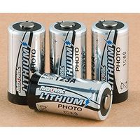 4-Pk. of Rayovac 3V CR123A Lithium Batteries