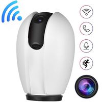 HD 1080P 360 Home Wireless Camera WiFi Surveillance IP ecurity mini Security Camera Home System Monitor for Baby Elder Pet, Pan/Tilt/Zoom Two-Way Audio, Night Vision Motion Detection-Cloud Service