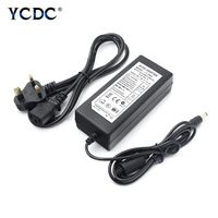 Power Supply 24V 4A Adapter Universal Charger AC100-240V UK Plug, For Strip Lights, CCTV Cameras, Audio/Video System