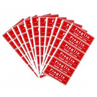 300pcs 3"x1" Small Fragile Handle with Care Label Sticker Shipping Sign