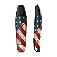 IT'S A SKIN Decal Vinyl Wrap for Suorin Vagon Pod Vape Sticker Sleeve Cover/America Flag Pattern