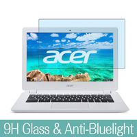 Synvy Anti Blue Light Tempered Glass Screen Protector for Acer Chromebook CB5-311-H14N 13.3" Visible Area 9H Protective Screen Film Protectors