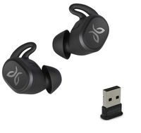 Jaybird Vista Truly Wireless Bluetooth in-Ear Sport Headphones Bundle with Plugable USB 2.0 Bluetooth Adapter - Black