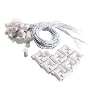uxcell 30pcs RC-33 NC Recessed Wired Security Window Door Contact Sensor Alarm Magnetic Reed Switch White
