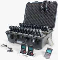 Williams Sound DWS INT 4 Language Interpretation System, 2.4GHz operation, Up to 100 ft outside, Up to 200 ft inside range, Expandable solution, Can accommodate floor (or common) language