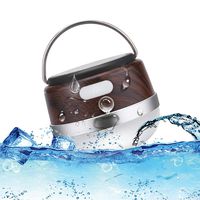 Bluetooth Speakers Waterproof Wireless Outdoor Speakers Portable with Camping Lantern 1800mAh for 5Hour Music Playtime and 48-Hour Tent Light, Wireless Shower Speaker