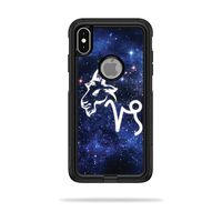 MightySkins Skin Compatible with OtterBox Commuter iPhone Xs Max Case - Capricorn | Protective, Durable, and Unique Vinyl Decal wrap Cover | Easy to Apply, Remove, and Change Styles | Made in The USA
