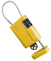 Kidde AccessPoint 001941 Portable Stor-A-Key with Adjustable Cable, Yellow