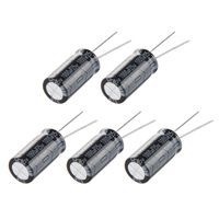 Saim 1000uF 25V 105 Celsius Aluminum Electrolytic Radial Lead Type Premium Capacitors 5Pcs