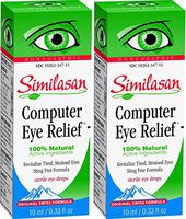 Similasan Computer Eye Relief Eye Drops, 0.33 Fluid Ounce (2 Pack)
