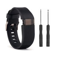 VAN-LUCKY Silicon Replacement Bands Strap Bracelet Wristband for Fitbit Charge HR Band Accessories Large (NOT fit Fitbit Charge, Fitbit Charge 2)
