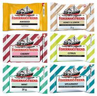 Fishermans Friend from Thailand many flavors Lozenges 25 g. (Variety Mix)