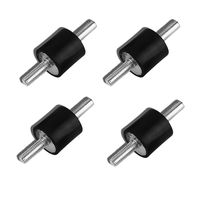 Yosoo M3 Rubber Mounts Shock Absorbers Anti Vibration Silentblock Car Boat Bobbins, Pack of 4 (M3 8x8mm)