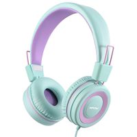 Mpow CH8 Kids Headphones, Volume Limiter & Hearing Protection, Light Weight Comfortable On-Ear Headsets W/Foldable and Durable Earphones for Toddlers,Children,School,Kindle,Travel