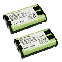 2 Pack Fenzer Cordless Phone Batteries for Panasonic KX-TG5456 KX-TG5471