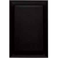Builders Edge 130120001002 Mounting Block, Black