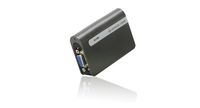 IOGEAR USB 2.0 External VGA Video Card Multi-Language Version - Black, GUC2015VW6