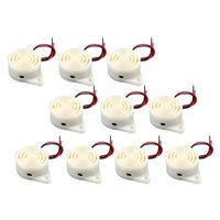 BNYZWOT Electronic Buzzer Continuous Beep Alarm Mini Small DC 3-24V 30mA 80dB 10Pcs