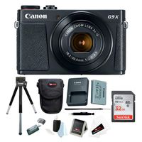 Canon Powershot G9 X Mark II Digital Camera with 32GB Card and Bundle