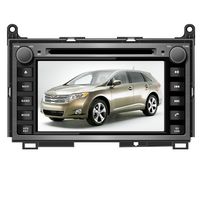 7 Inch Touchscreen Monitor Car GPS Navigation System for TOYOTA Venza 2008 2009 2010 2011 2012 Car Stereo DVD Player+Free Backup Rear View Camera+Free US Map