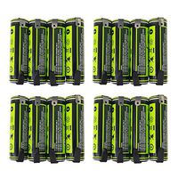 (16-Pack) HyperPS 1.2V AA 1200mAh Ni-MH Rechargeable Battery for High-Drain Devices, Quick Charge (Flat Top w/Soldering Tabs)