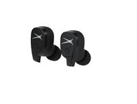 Altec Lansing MZX635 True Wireless Earbuds, True Connect Truly Wireless Headphones, Includes Portable Pocket-Sized Charging Case, IPX4 Waterproof Rating, Black